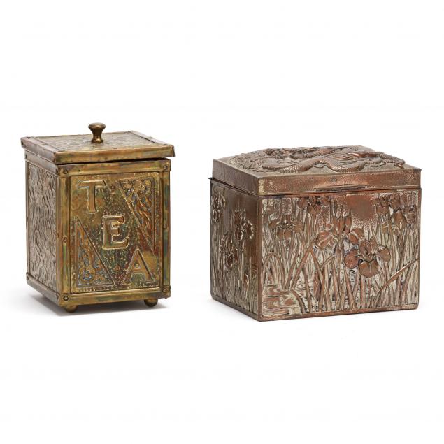 two-antique-relief-decorated-tea-caddies