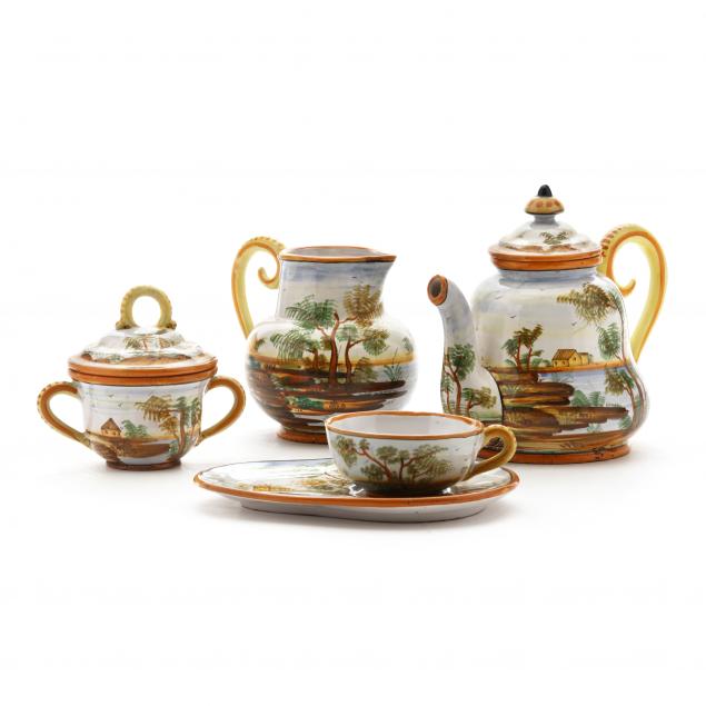 a-castelli-italy-majolica-coffee-set