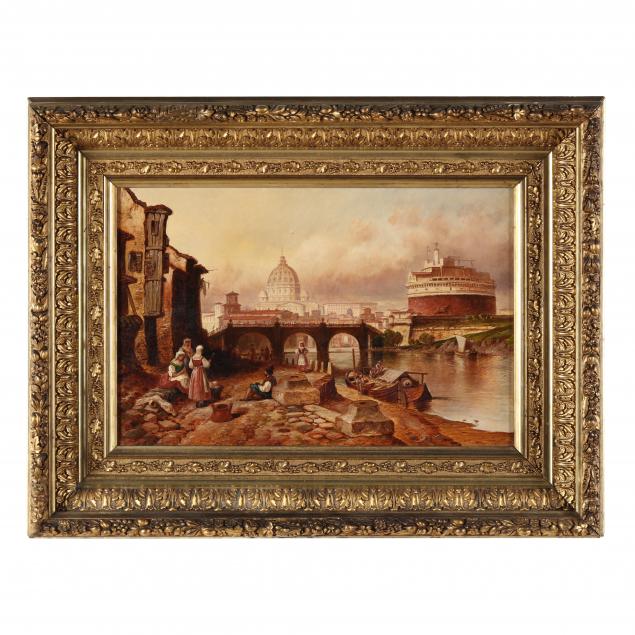 granville-perkins-american-1830-1895-view-of-rome-from-the-bank-of-the-tiber