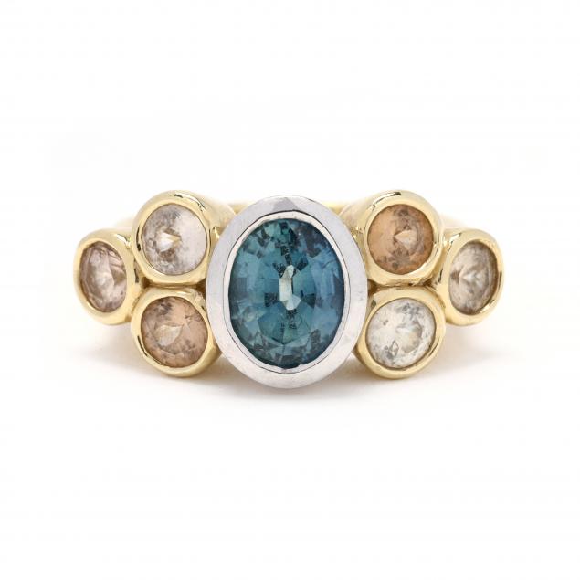 gold-platinum-montana-sapphire-and-zircon-ring-jewelsmith