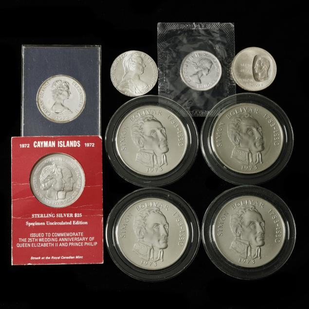 nine-9-uncirculated-world-silver-presentation-coins