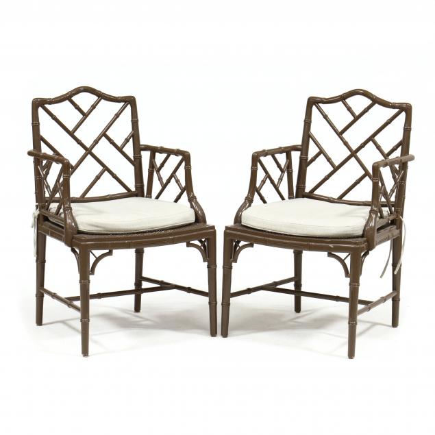 pair-of-regency-style-carved-and-painted-faux-bamboo-armchairs