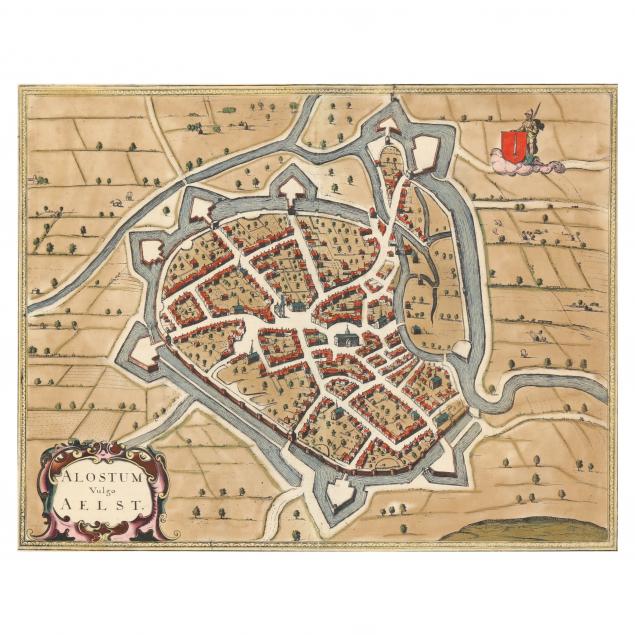 17th-century-map-of-aalst-belgium