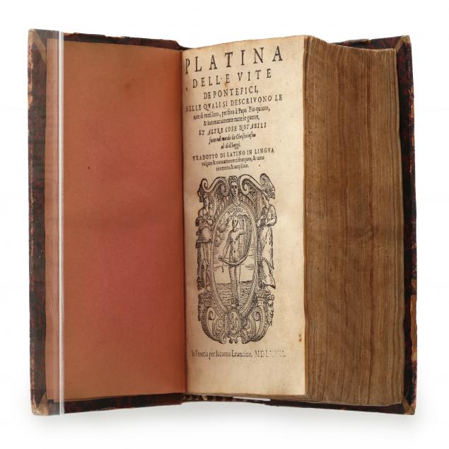 1572-italian-edition-of-platina-s-i-lives-of-the-popes-i