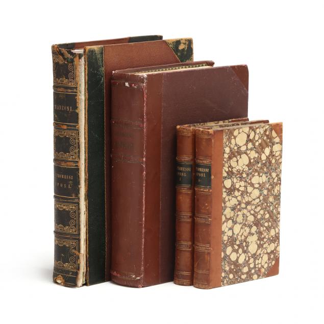 definitive-illustrated-edition-of-i-i-promessi-sposi-i-bound-in-new-york-with-two-other-editions