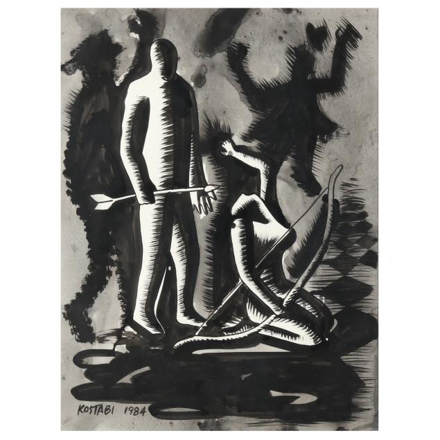 mark-kostabi-american-b-1960-i-ammunition-for-anger-i