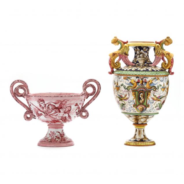 two-signed-majolica-vessels