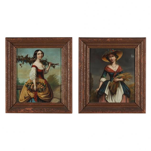 pair-of-italian-school-early-20th-century-portraits-of-peasant-women