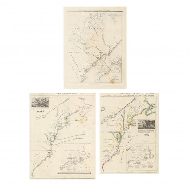 three-atlantic-coastal-maps-from-emma-willard-s-history-of-the-united-states