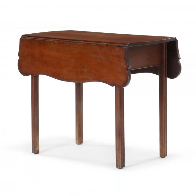 mid-atlantic-chippendale-cherry-pembroke-table