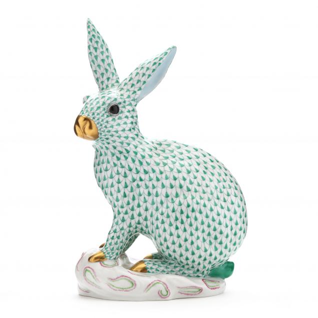 large-herend-porcelain-rabbit