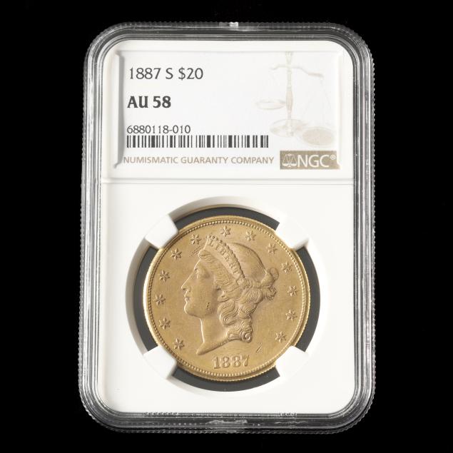 1887-s-liberty-head-20-gold-double-eagle-ngc-au58