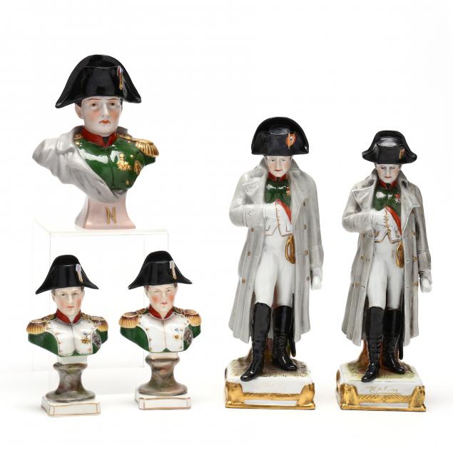 five-ceramic-models-of-napoleon
