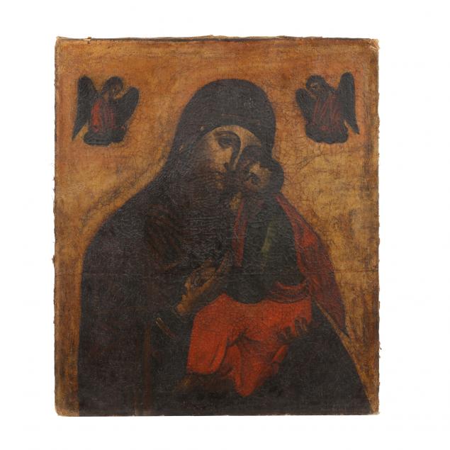 greek-orthodox-icon-painting-of-the-madonna-and-child