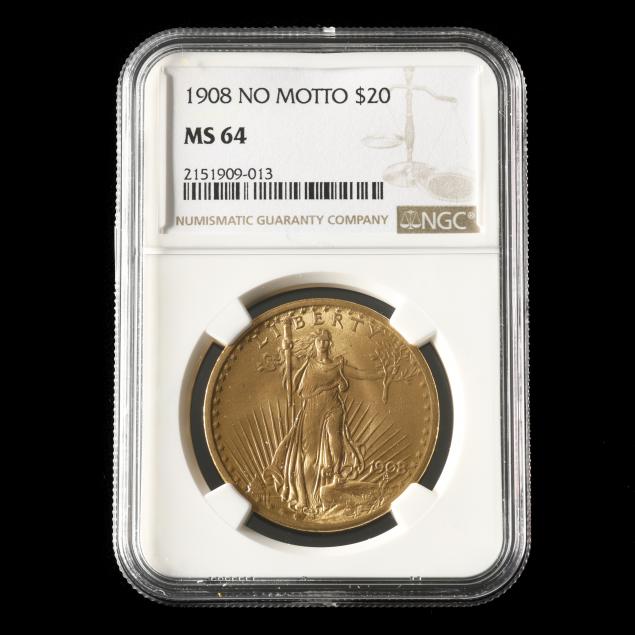 1908-st-gaudens-20-no-motto-gold-double-eagle-ngc-ms64