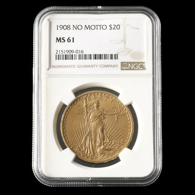 1908-st-gaudens-20-no-motto-gold-double-eagle-ngc-ms61