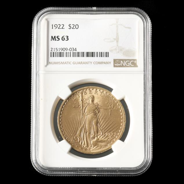 1922-st-gaudens-20-gold-double-eagle-ngc-ms63