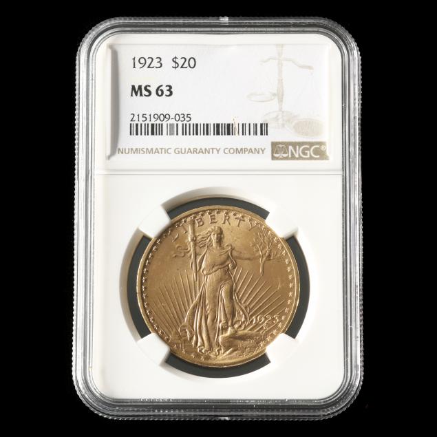 1923-st-gaudens-20-gold-double-eagle-ngc-ms63