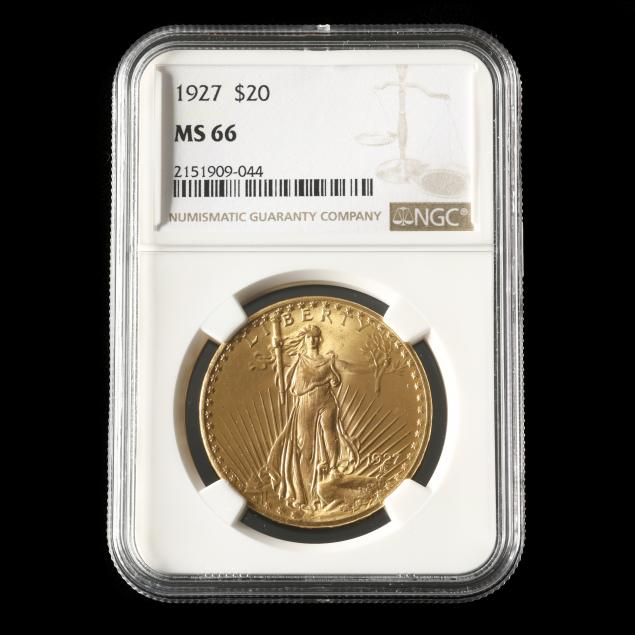 1927-st-gaudens-20-gold-double-eagle-ngc-ms66