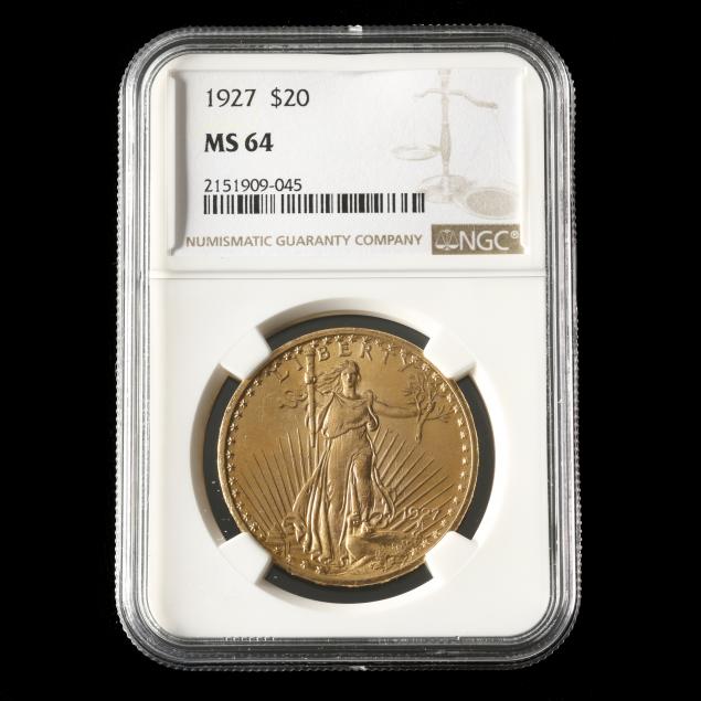 1927-st-gaudens-20-gold-double-eagle-ngc-ms64