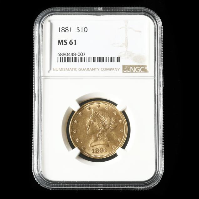 1881-liberty-head-10-gold-eagle-ngc-ms61