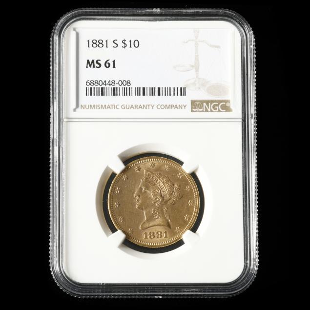1881-s-liberty-head-10-gold-eagle-ngc-ms61
