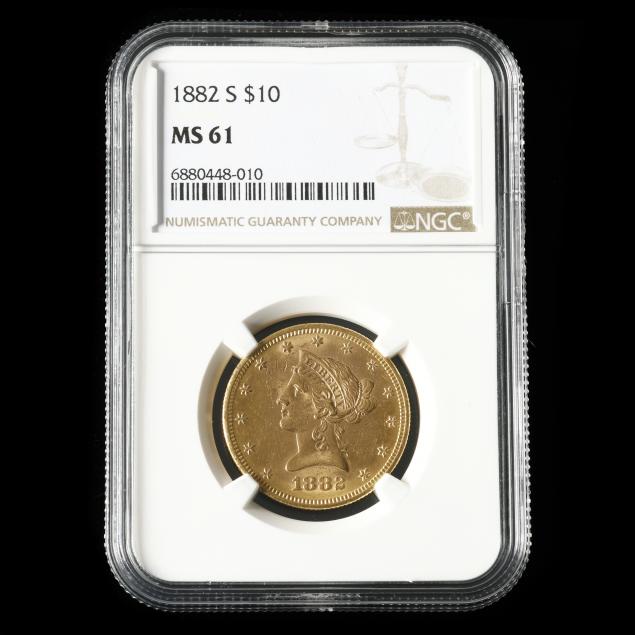 1882-s-liberty-head-10-gold-eagle-ngc-ms61