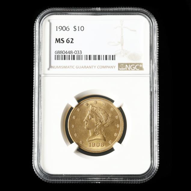 1906-liberty-head-10-gold-eagle-ngc-ms62