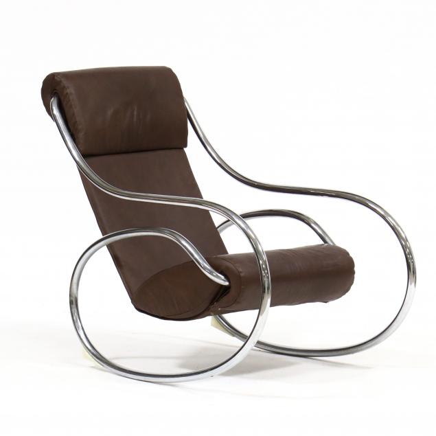 vintage-tubular-steel-rocking-chair