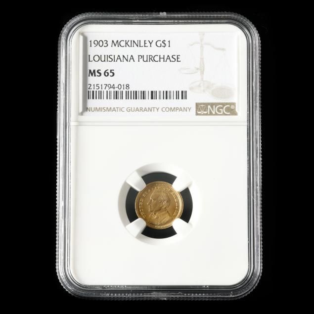 1903-mckinley-gold-1-louisiana-purchase-ngc-ms65