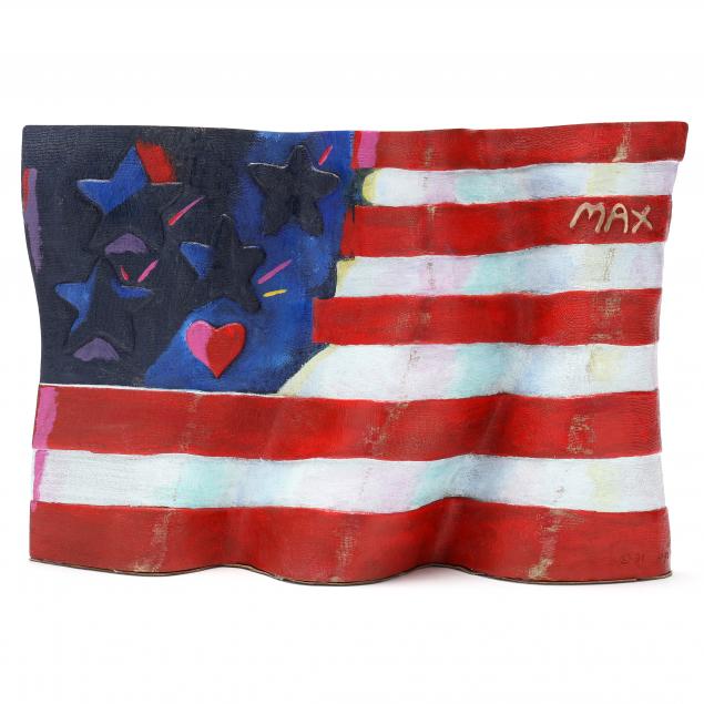 peter-max-american-b-1937-i-flag-with-heart-i-bronze-artist-proof
