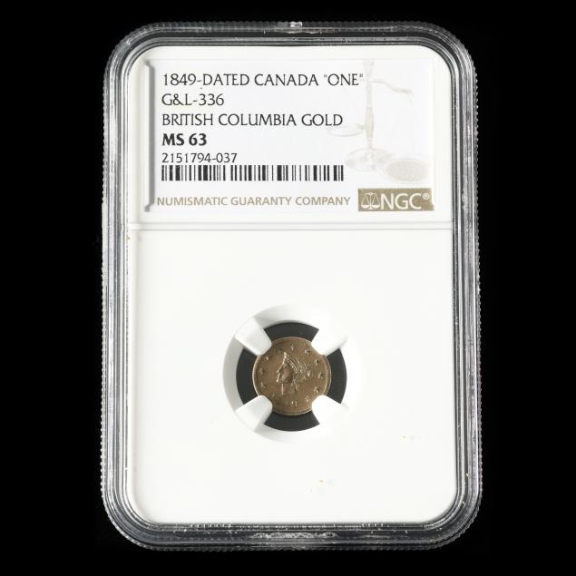 1849-dated-british-columbia-gold-one-ngc-ms63