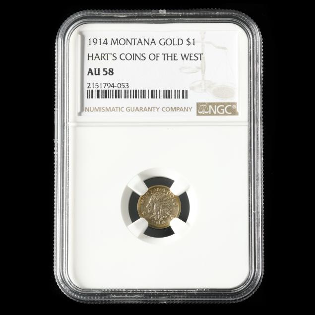 1914-montana-gold-1-hart-s-coins-of-the-west-ngc-au58
