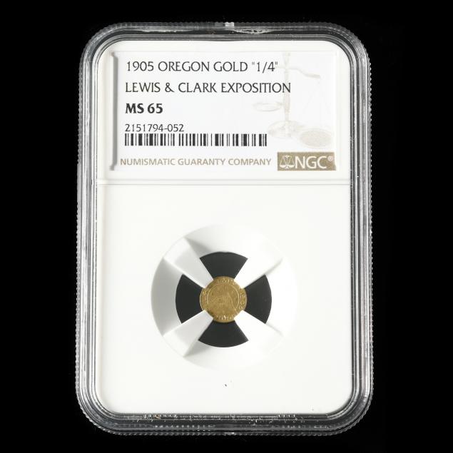 1905-oregon-gold-1-4-lewis-clark-exposition-ngc-ms65