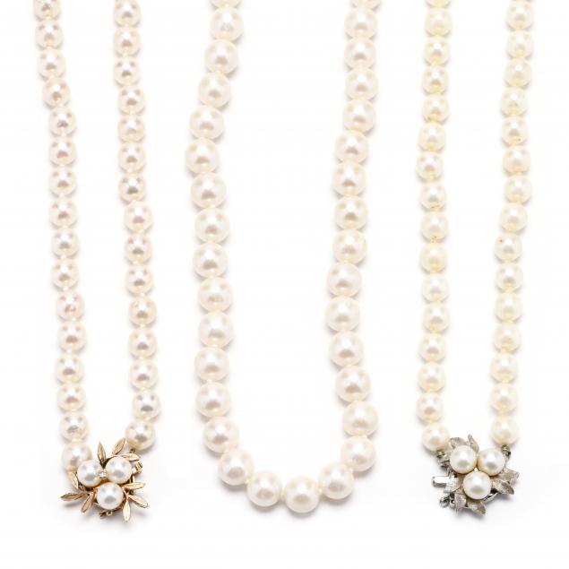 three-single-strand-pearl-necklaces