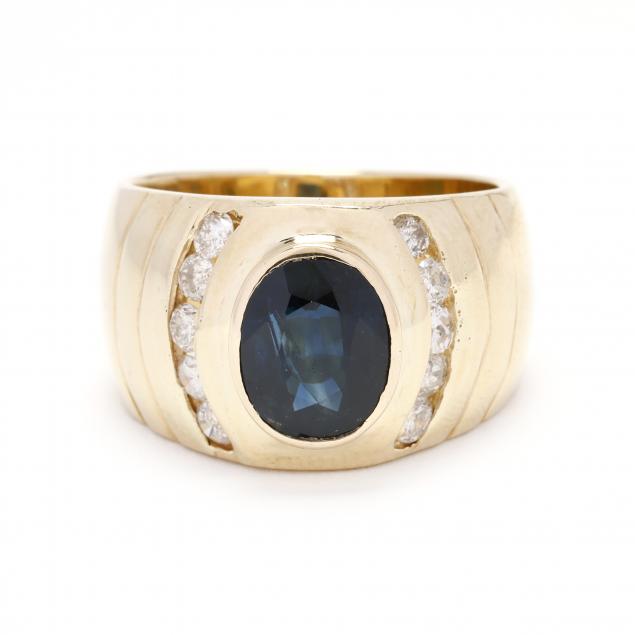 gold-sapphire-and-diamond-ring