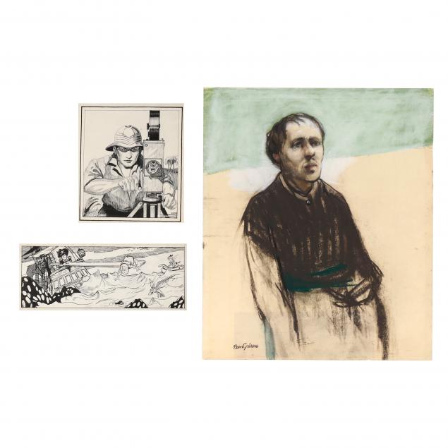 assortment-of-three-works-on-paper