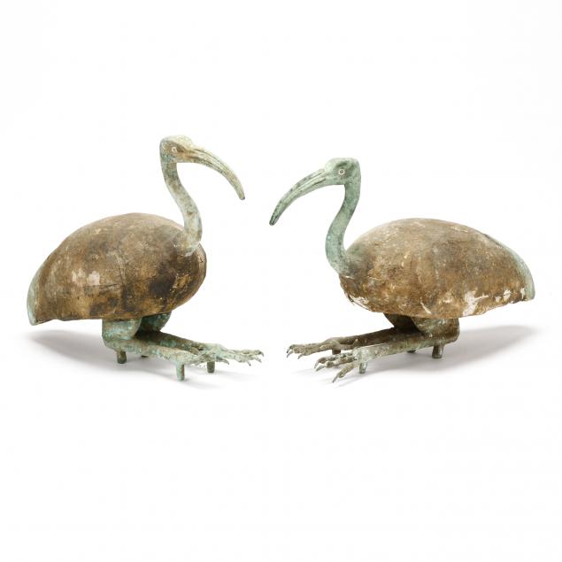 pair-of-egyptian-late-period-bronze-ibises