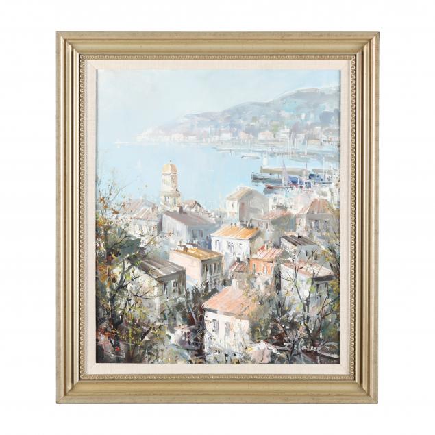 lucien-delarue-french-1925-2011-i-port-de-beaulieu-cote-d-azur-i