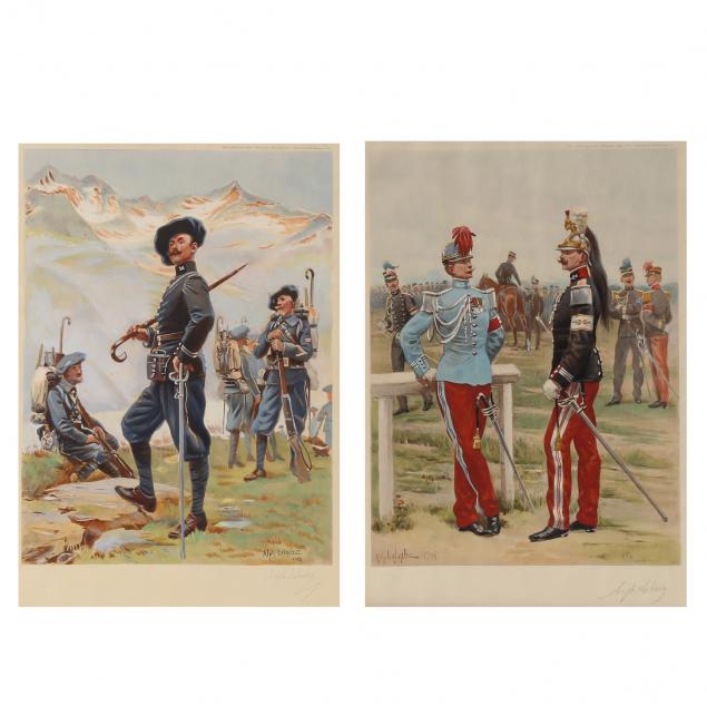 alphonse-lalauze-french-1872-1936-i-chasseurs-alpins-i-i-offiiciers-d-etat-i