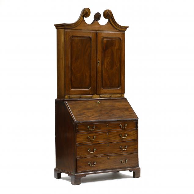 george-iii-mahogany-bureau-and-bookcase