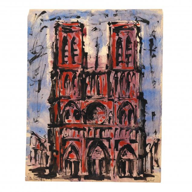 culleaeu-cecil-french-20th-century-i-notre-dame-i