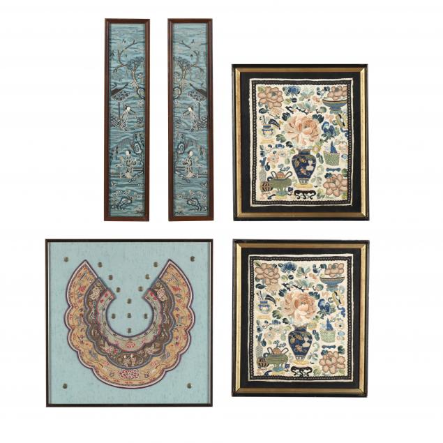 five-framed-chinese-embroidery-textiles