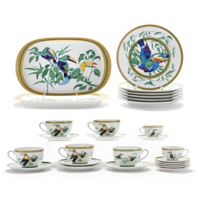 hermes-i-toucans-i-partial-service-for-six