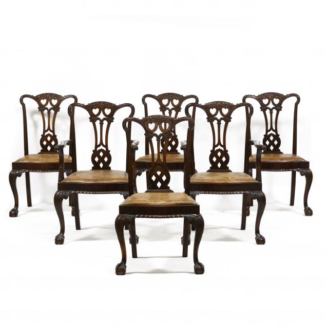 six-antique-chippendale-style-carved-mahogany-dining-chairs