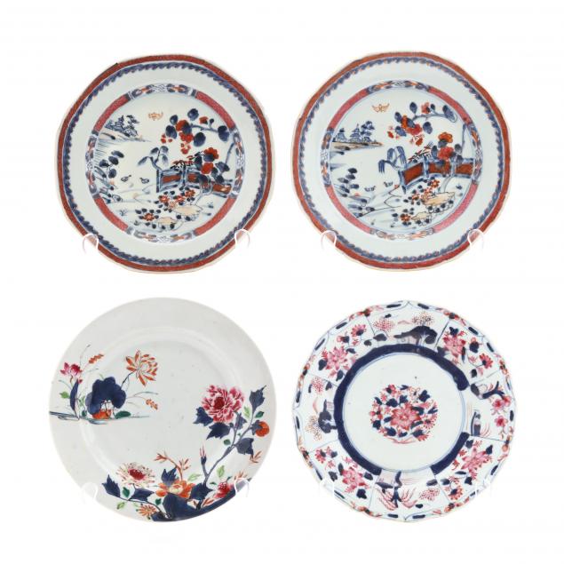 a-group-of-four-chinese-export-porcelain-dishes