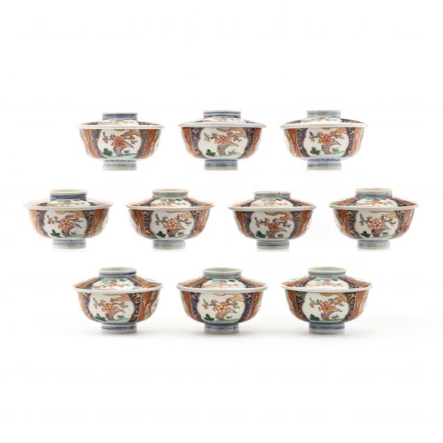a-group-of-ten-japanese-covered-imari-porcelain-bowls