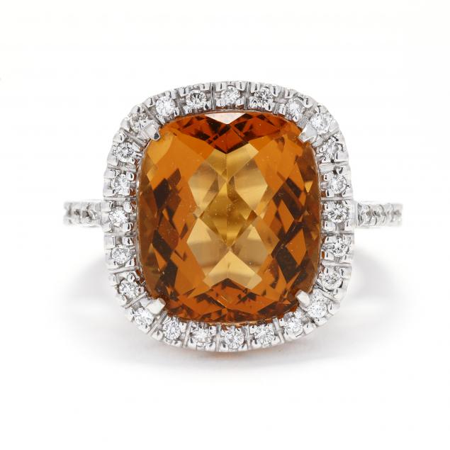 white-gold-citrine-and-diamond-ring