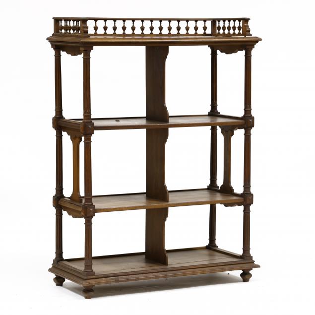 louis-xvi-style-walnut-bookshelf