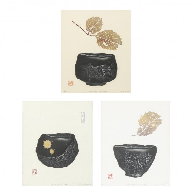 haku-maki-japanese-1924-2000-i-japanese-tea-bowls-i-three-works